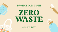 Go Zero Waste Facebook Event Cover Design