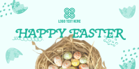 Easter Sunday Greeting Twitter Post Design