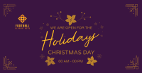 Open On Holidays Facebook ad Image Preview