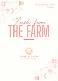 Fresh from the Farm Flyer Image Preview
