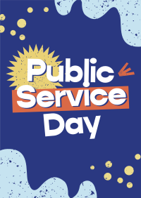 Public Service Day Flyer Image Preview
