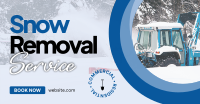 Snow Removal Service Facebook Ad Design