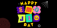 Playful Emoji Day Twitter post Image Preview