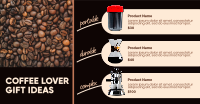 Coffee Gift Ideas Facebook ad Image Preview