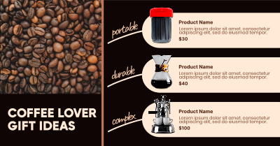Coffee Gift Ideas Facebook ad Image Preview