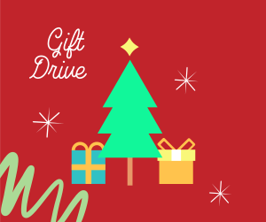 Christmas Gift Drive Facebook post Image Preview
