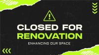 Brutalism Under Renovation Animation Preview