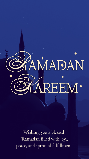 Ramadan Sunset Facebook story Image Preview