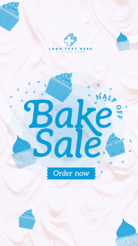 Sweet Bake Sale YouTube Short Design