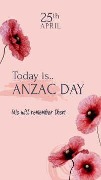 Anzac Day Message Facebook story Image Preview