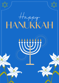 Hanukkah Lilies Poster Image Preview