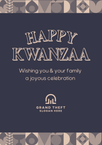 Celebrate Kwanzaa Poster Image Preview