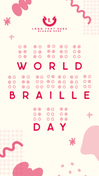 Braille Day Doodle YouTube short Image Preview