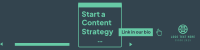 Content Strategy LinkedIn Banner Design