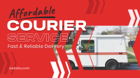 Courier Shipping Service Facebook event cover Image Preview