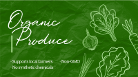 Organic Produce Animation Image Preview