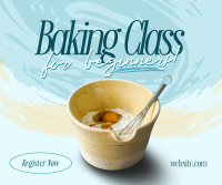 Beginner Baking Class Facebook post Image Preview
