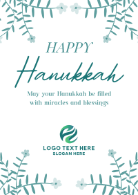 Hanukkah Celebration Poster Image Preview