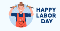 Labor Day Greeting Facebook ad Image Preview