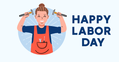 Labor Day Greeting Facebook ad Image Preview