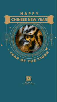 Eye of the Tiger Facebook story Image Preview
