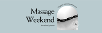 Massage Weekend Twitter Header Image Preview