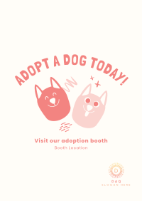 Adopt A Dog Today Poster Image Preview