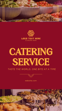 Sophisticated Catering Service TikTok Video Preview