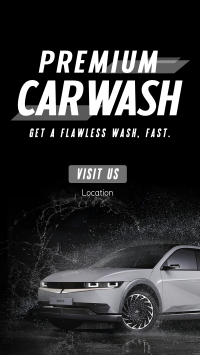 Premium Car Wash Instagram Story Design