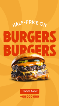 All Hale King Burger TikTok Video Design