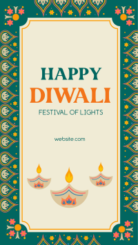 Diwali Festival Facebook story Image Preview