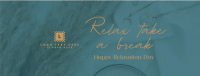 Relaxing Moment Facebook Cover Design