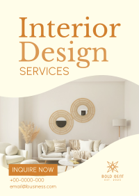 Modern Interior Design Poster Image Preview