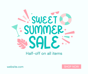 Sweet Summer Sale Facebook post