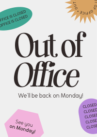 Out of Office Flyer Image Preview