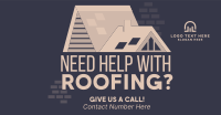 Roof Construction Services Facebook Ad Design
