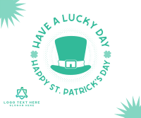 Irish Luck Facebook Post Design