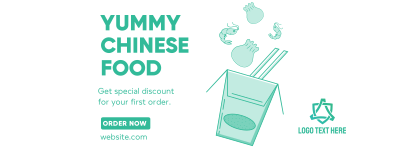 Asian Food Delivery Facebook cover Image Preview