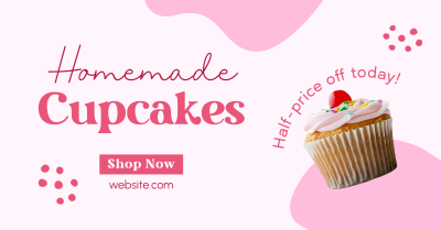 Cupcake Sale Facebook ad Image Preview