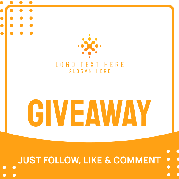 Giveaway Instagram Post Design Image Preview