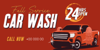 Car Wash Cleaning Service  Twitter post Image Preview