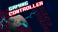 Sleek Gaming Controller Animation Image Preview