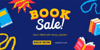 Big Book Sale Twitter post Image Preview