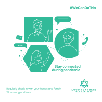 Stay Connected Instagram post Image Preview