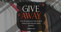 Fashion Giveaway Facebook ad Image Preview