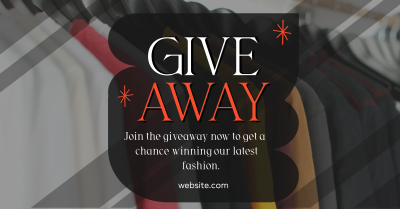 Fashion Giveaway Facebook ad Image Preview