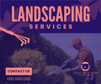 Landscaping Shears Facebook Post Design