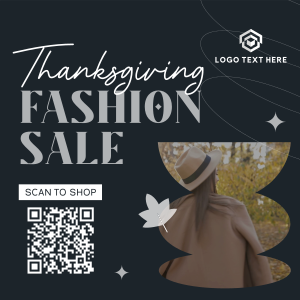 Retail Therapy on Thanksgiving Instagram post Image Preview