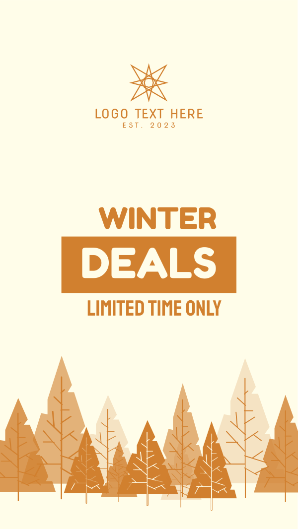 Winter Deals Instagram Story Design Image Preview