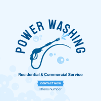 Pressure Washer Services Instagram Post Design